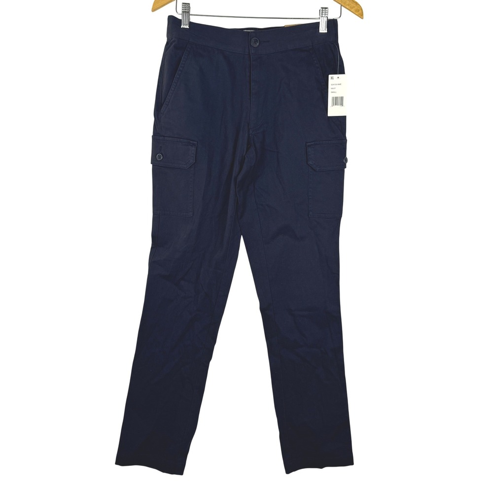 Weatherproof Vintage Mens Navy Blue Cargo Pants Stretch Utility Small S2470518ME